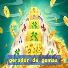 gerador de gemas clash royale